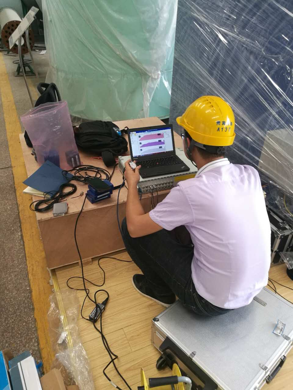 某廠家空調（diào）設備聲（shēng）功率測試