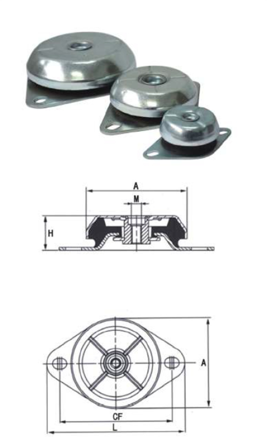 橡膠型（xíng）減振器